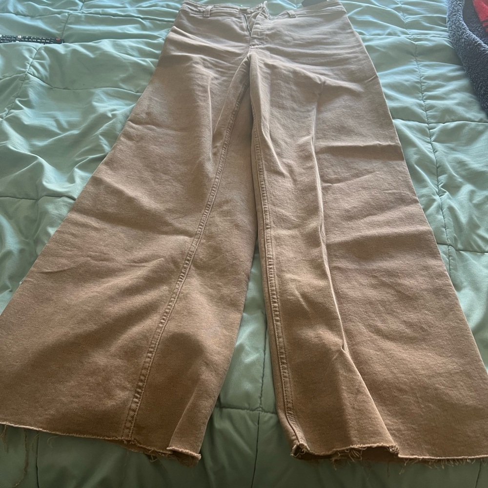 Zara Women's Brown Boot Cut Jeans